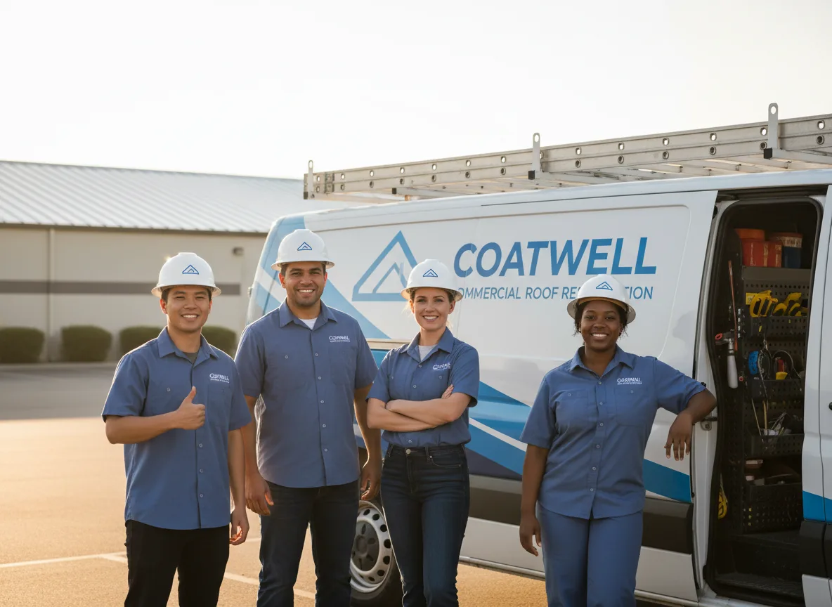 Commercial roof coating company in Gomer, OH